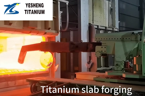 Baoji Yesheng Titanium Co., Ltd. Titanium Slab Forging
