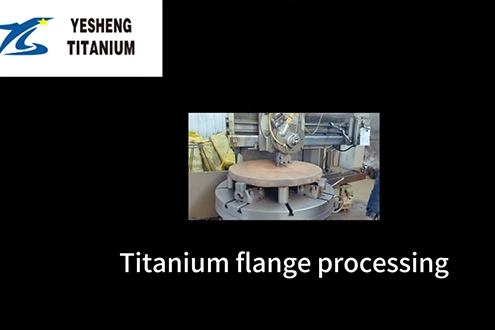 Titanium Flange Processing