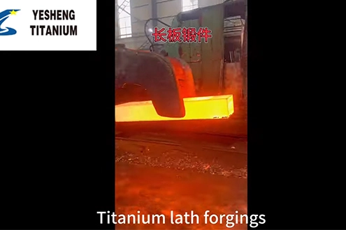 Titanium Lath Forgings
