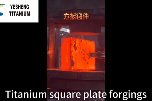 Titanium Square Plate Forgings