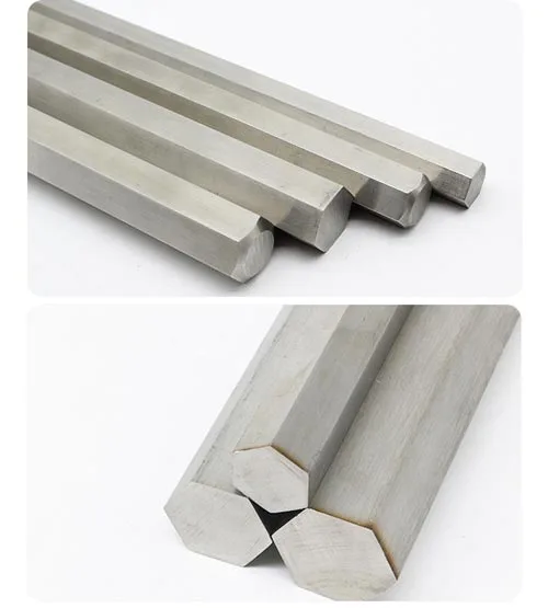 Titanium hex bar types and specifications