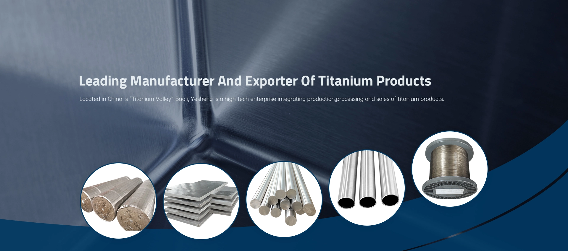 Leading Manufacturer And Exporter Of Titanium Products