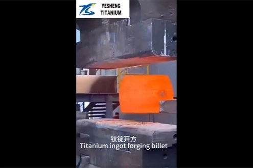 Titanium Ingot Forging Billet