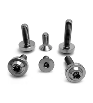 1/4''-28 Titanium Bolts